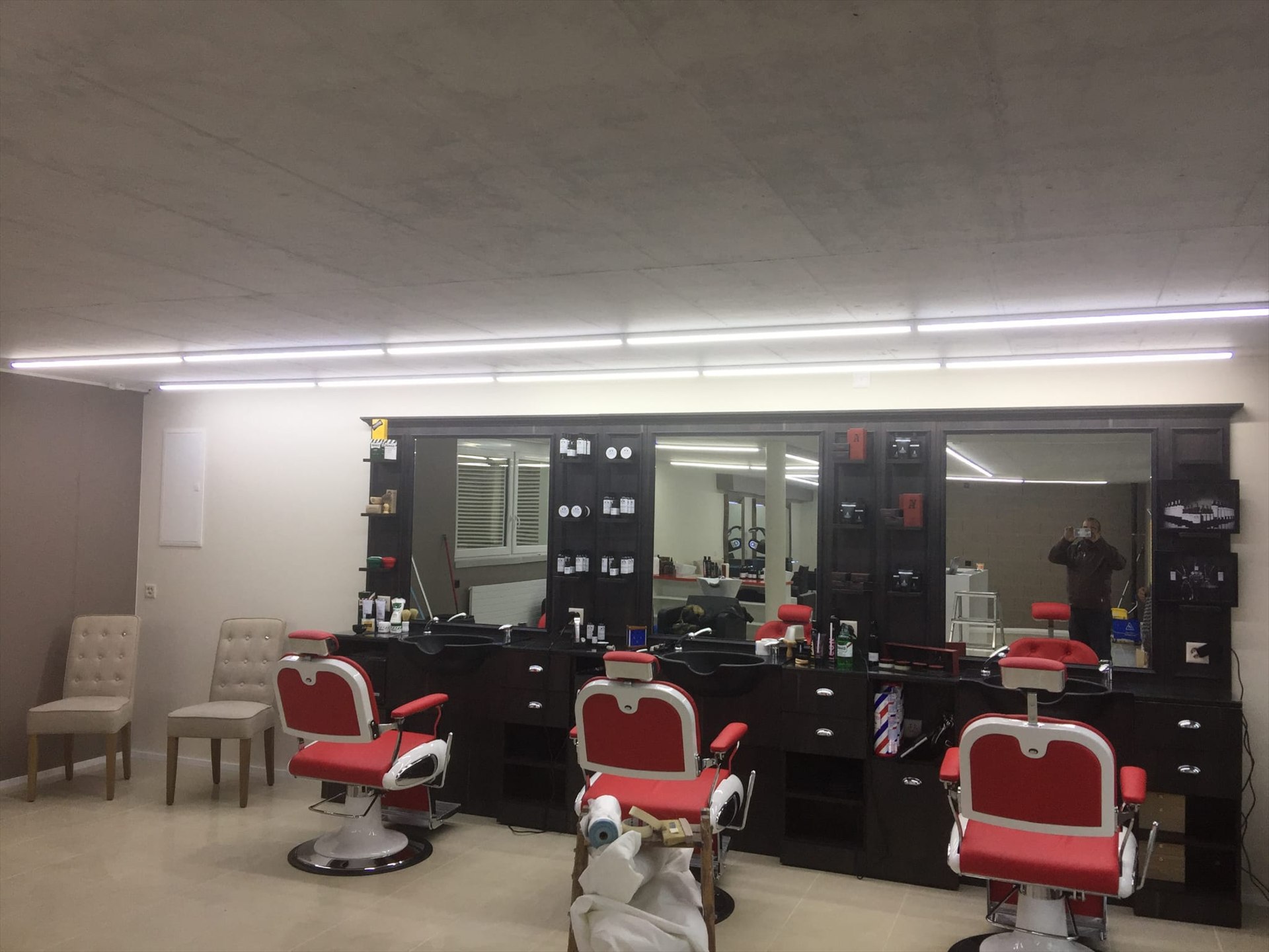 Salon Coiffure Éclairage